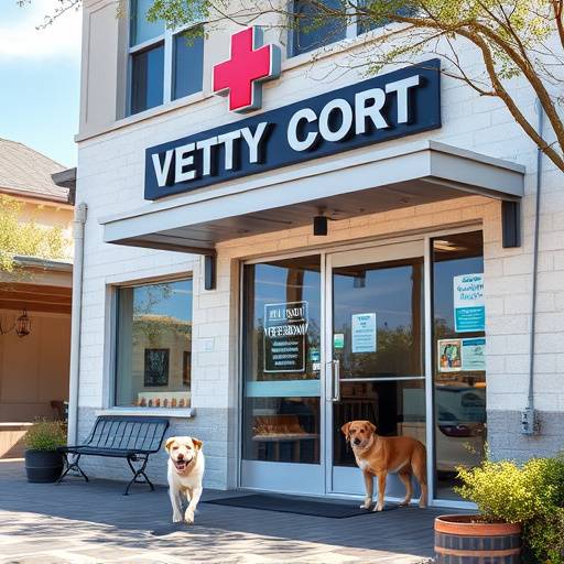 Exterior of a recommended veterinary clinic in .